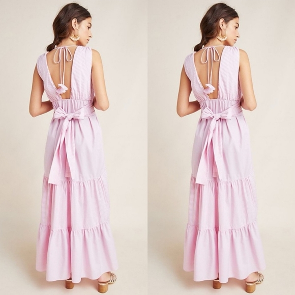 Anthropologie Kensie Tiered Maxi Dress x MISA - Picture 2 of 9
